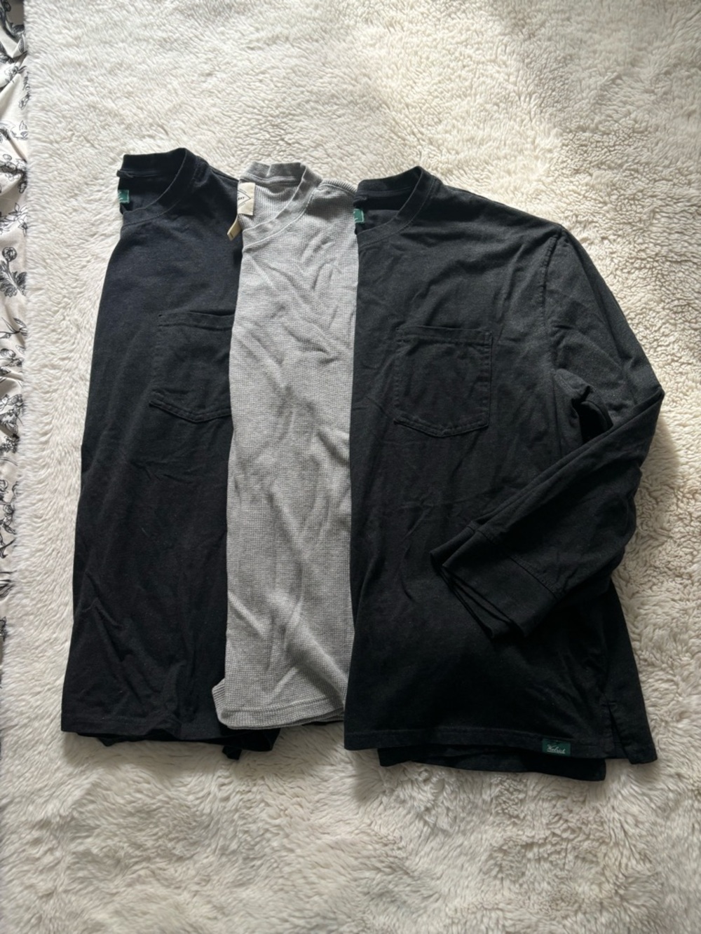 Woolrich and St. John's Bay Long Sleeve T-Shirts Size XXL